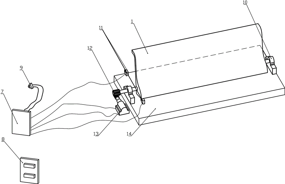 Integrated automatically opening-closing music stand and key cover