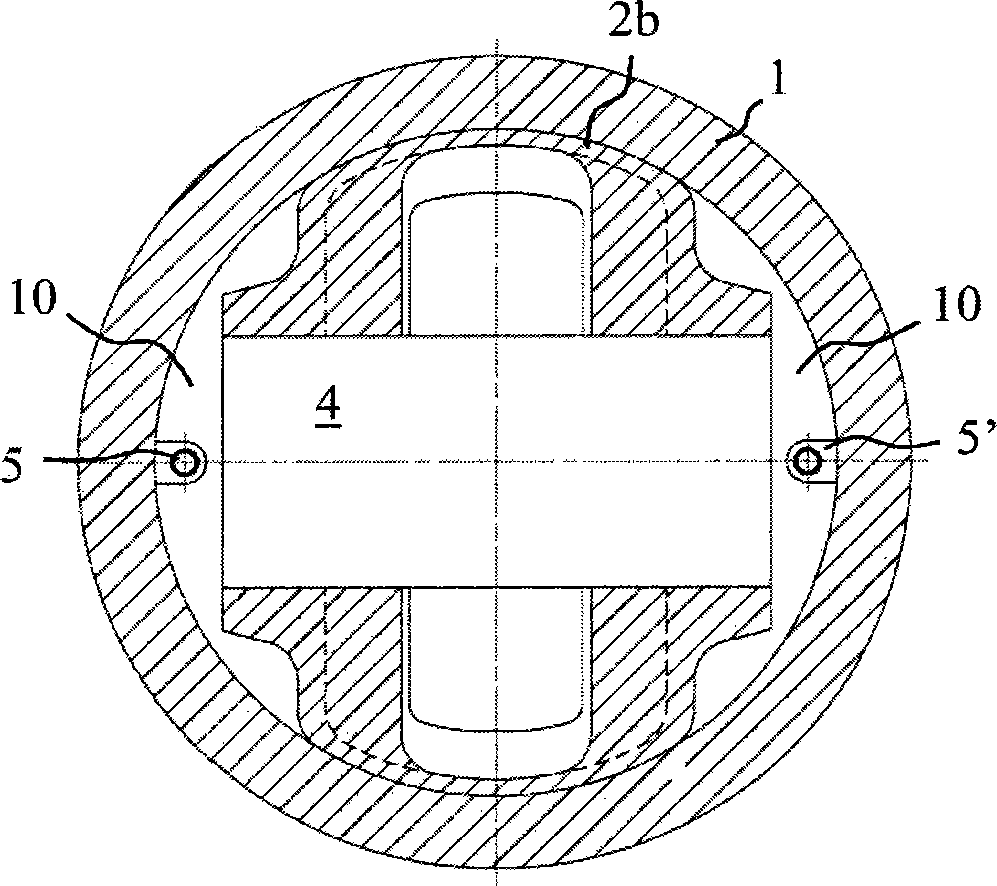 Piston cooling device and cylinder liner