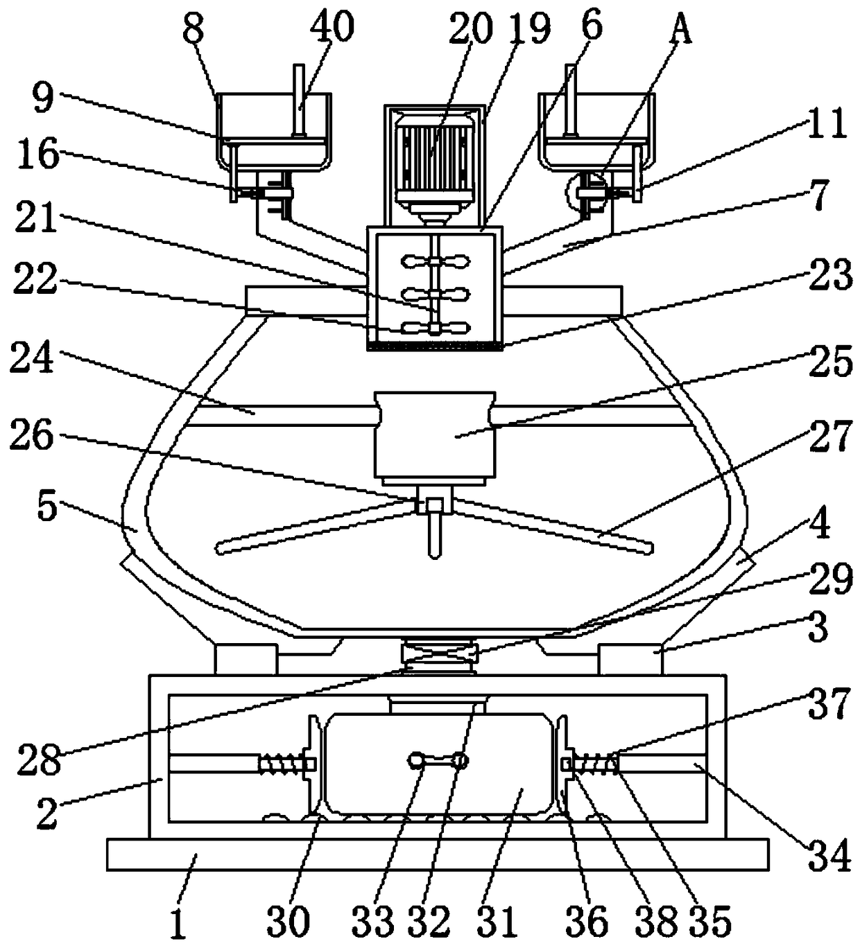 Automobile paint color adjusting equipment