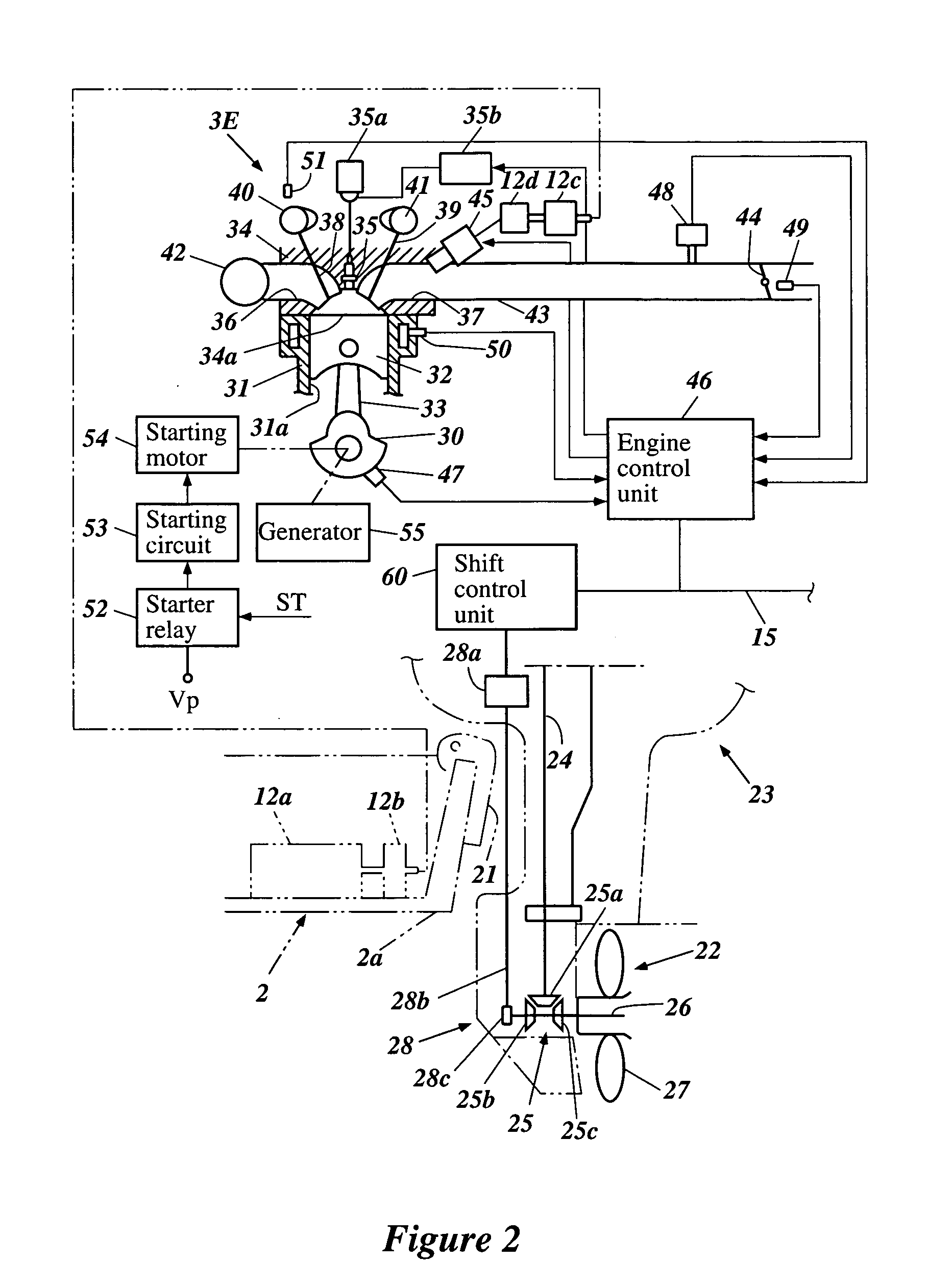 Power source device for boat