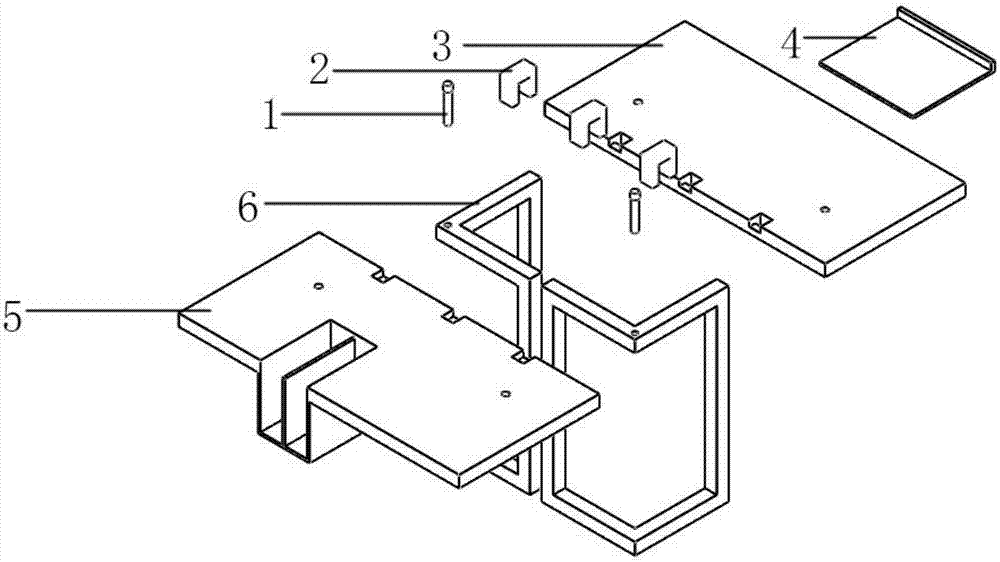 Multifunctional office table and combination method