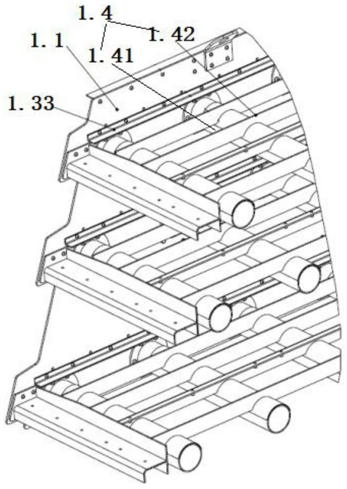 Forced synchronization circular vibrating screen device