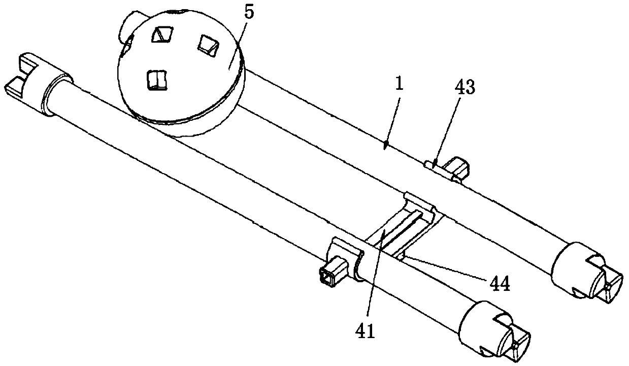 Connecting piece for toy track and toy track