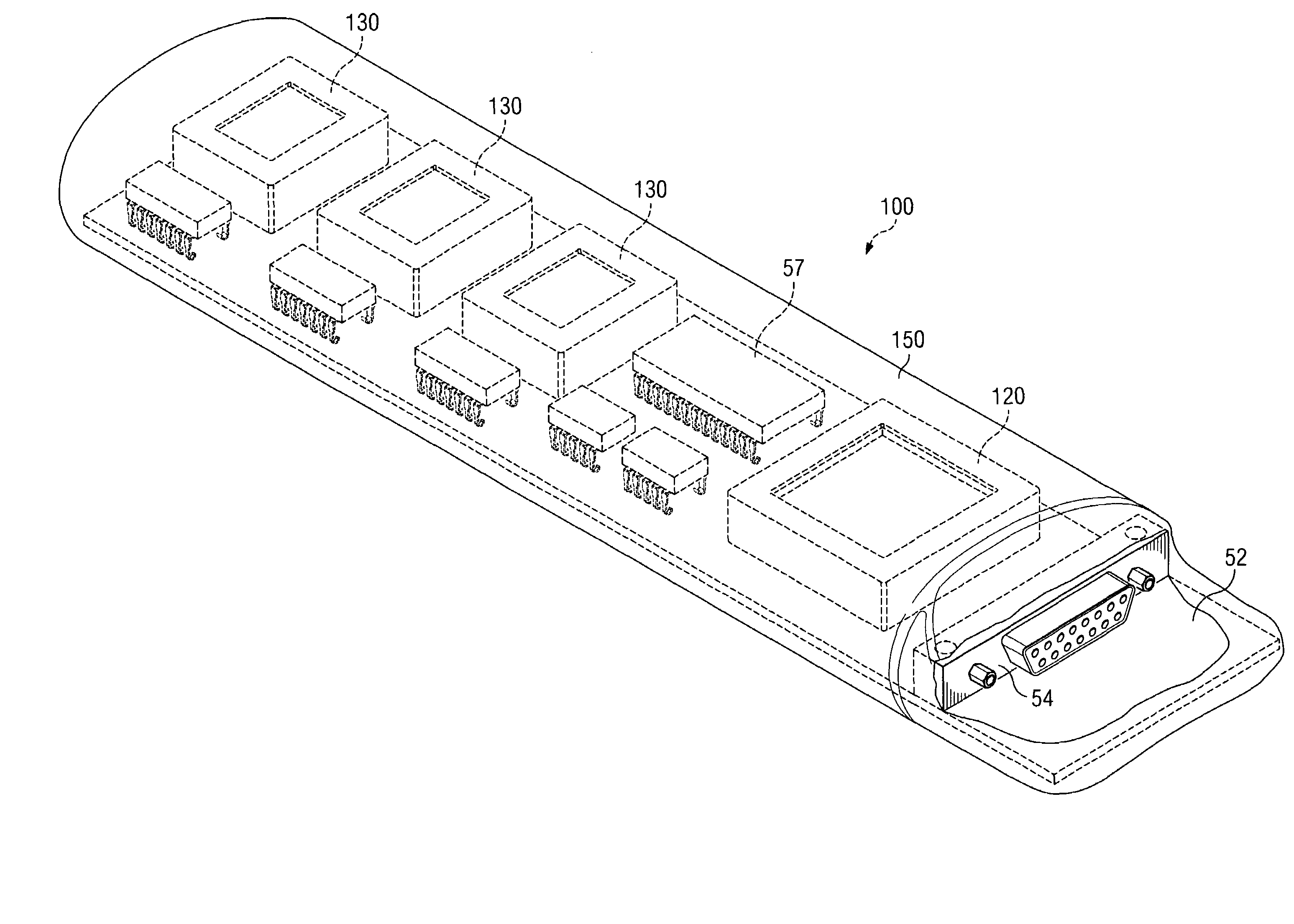 Integrated circuit packages including damming and change protection cover for harsh environments