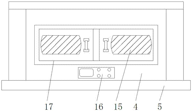 High-efficiency bearing cleaning device