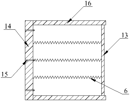 Novel bridge expansion joint device for monitoring displacement of beam end
