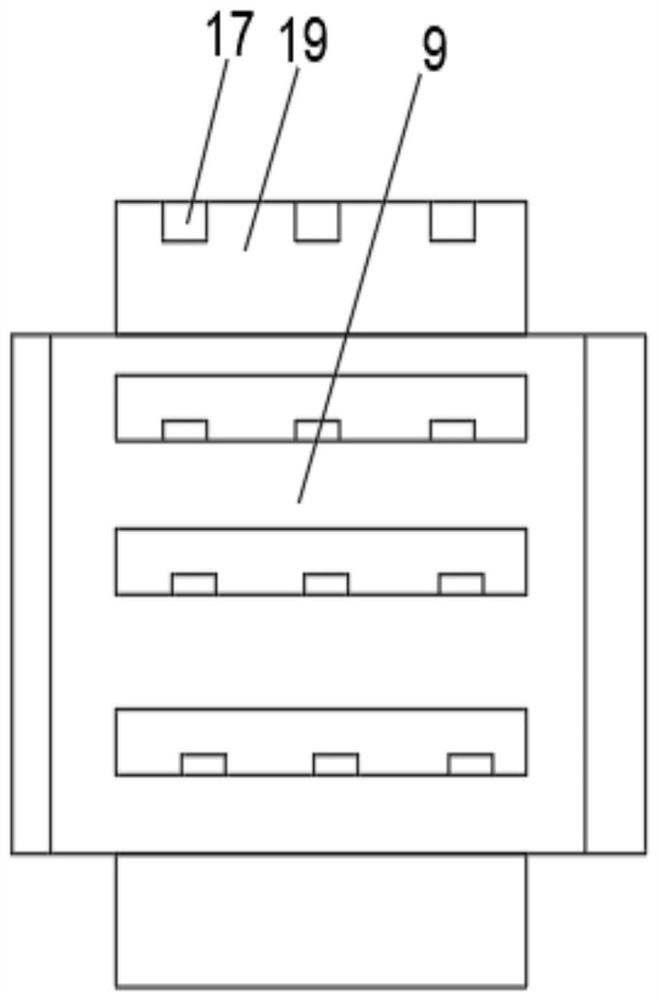 A chain bucket elevator