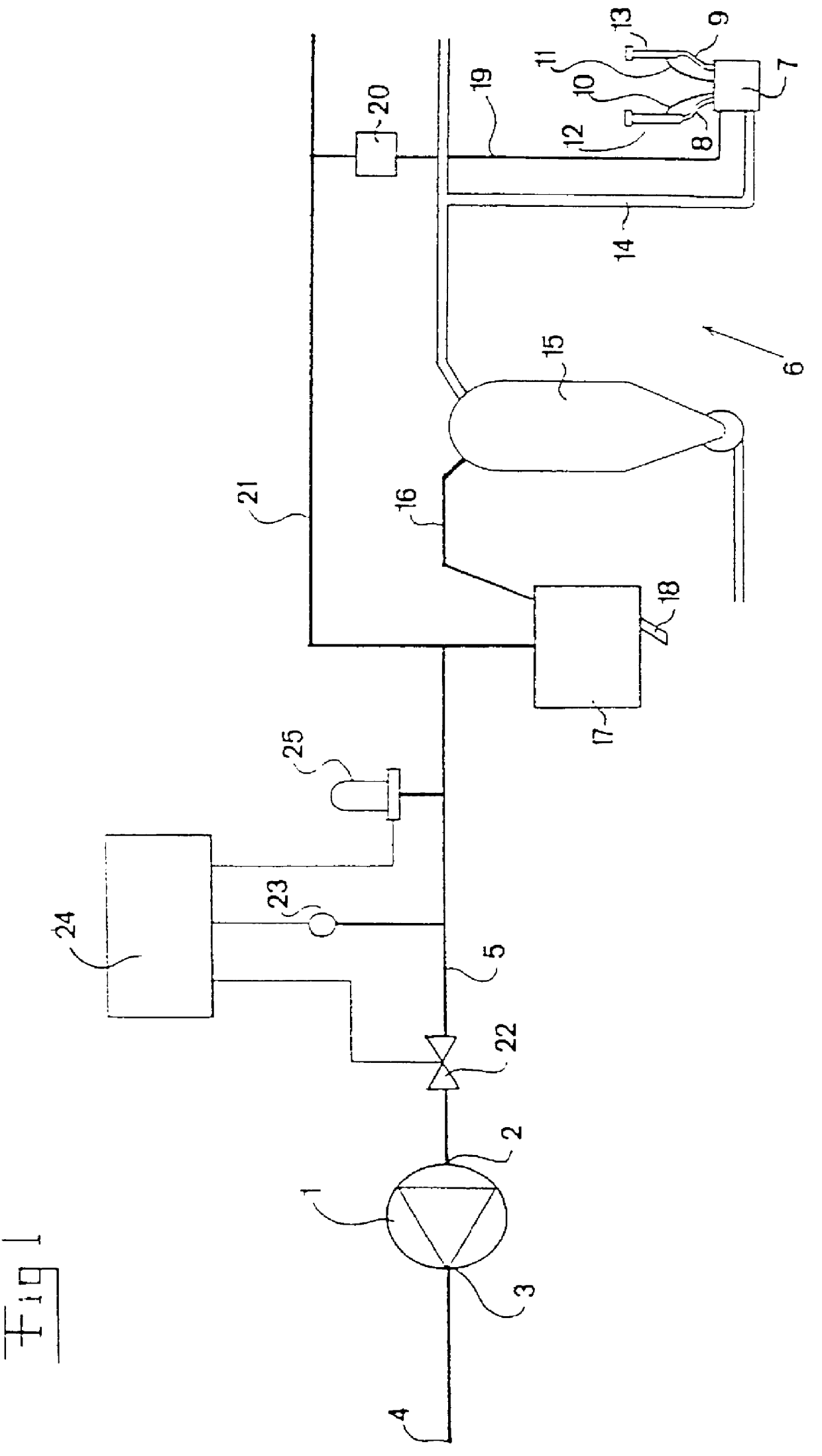 Method of regulating the vacuum level in a milking apparatus, and a milking apparatus