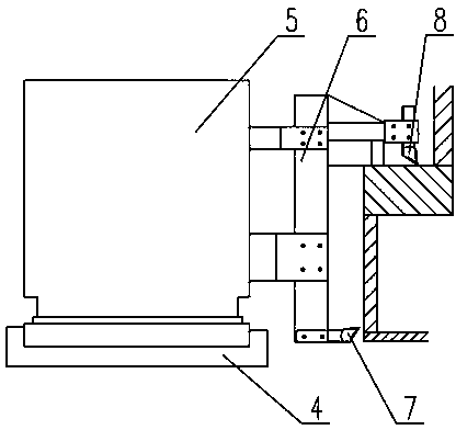 Machine tool for machining inner bore and end surfaces of flange of shield tunneling machine