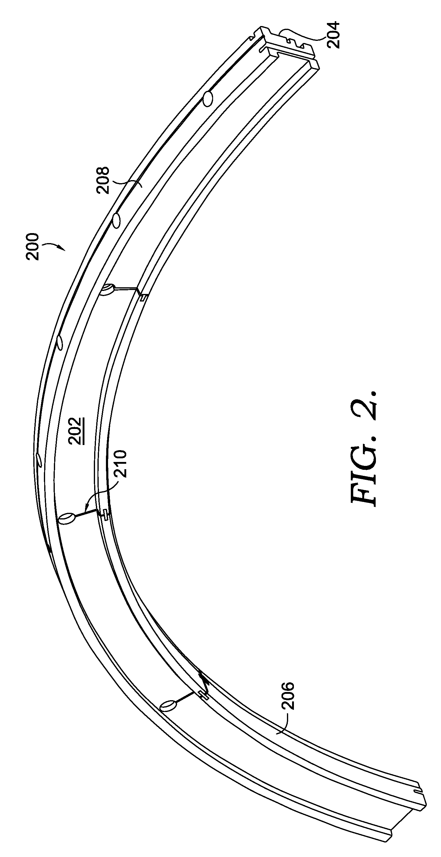 Turbine Static Structure for Reduced Leakage Air