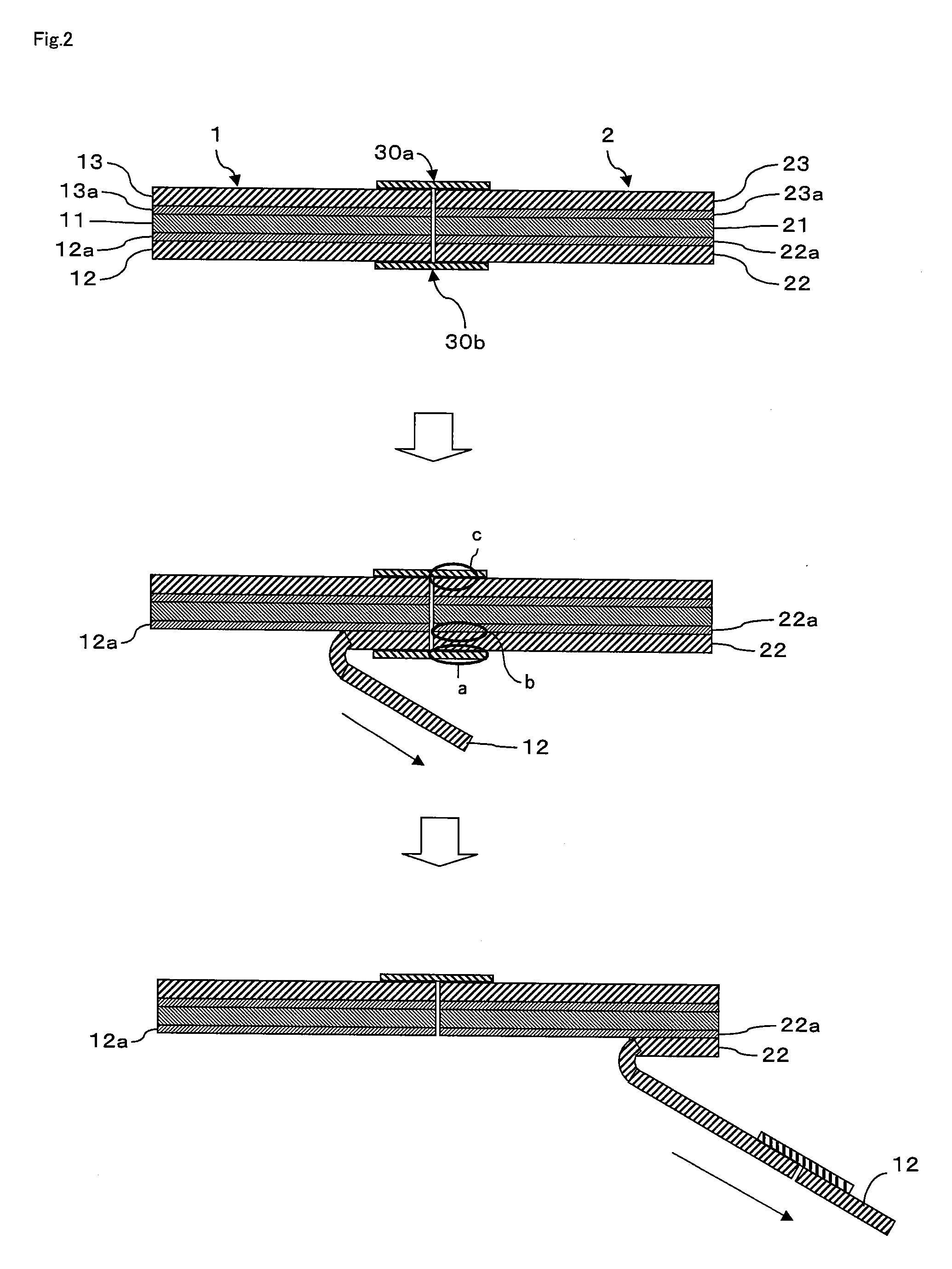 Method for manufacturing connected sheet material, connected sheet material and method for manufacturing optical display unit