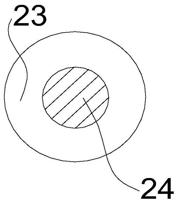 A functional fiber and its microfluidic spinning device and fiber preparation method