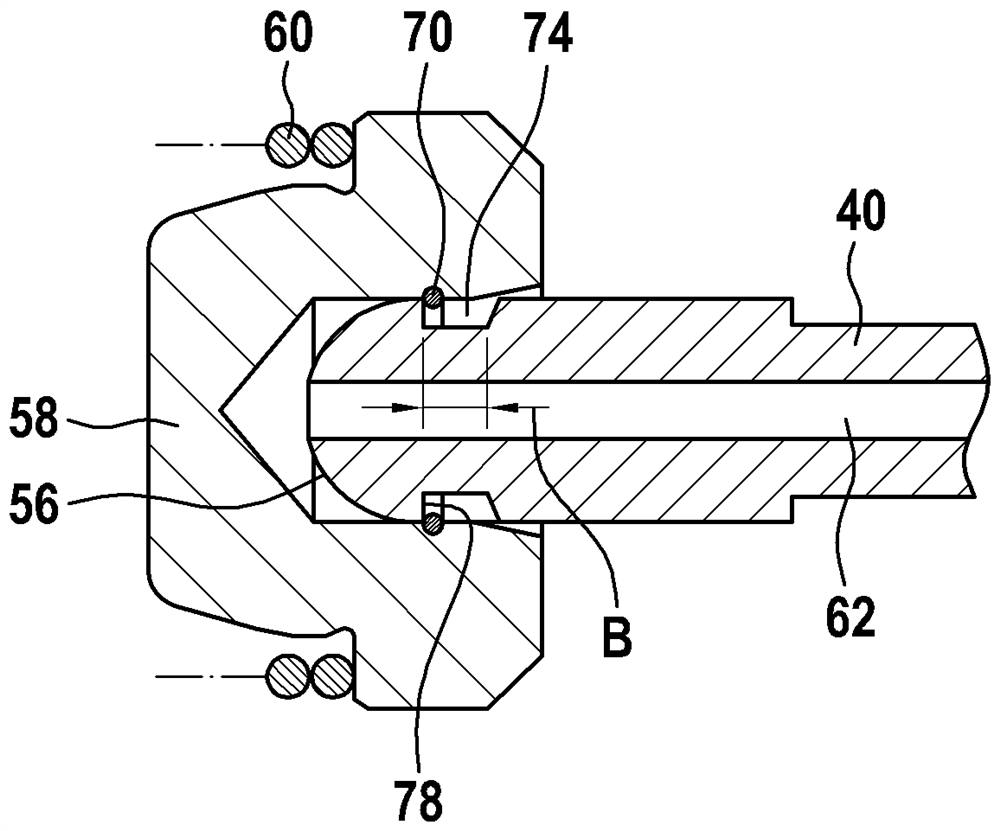 Adjusting device and hydraulic machine