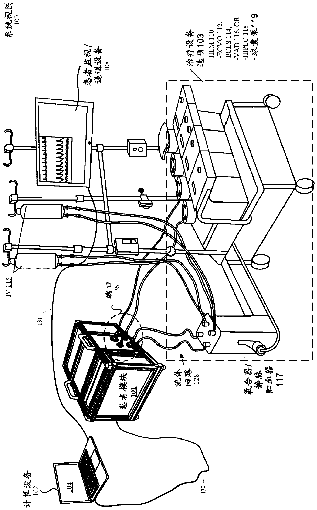 Patient simulation systems for medical services or diagnostic machines