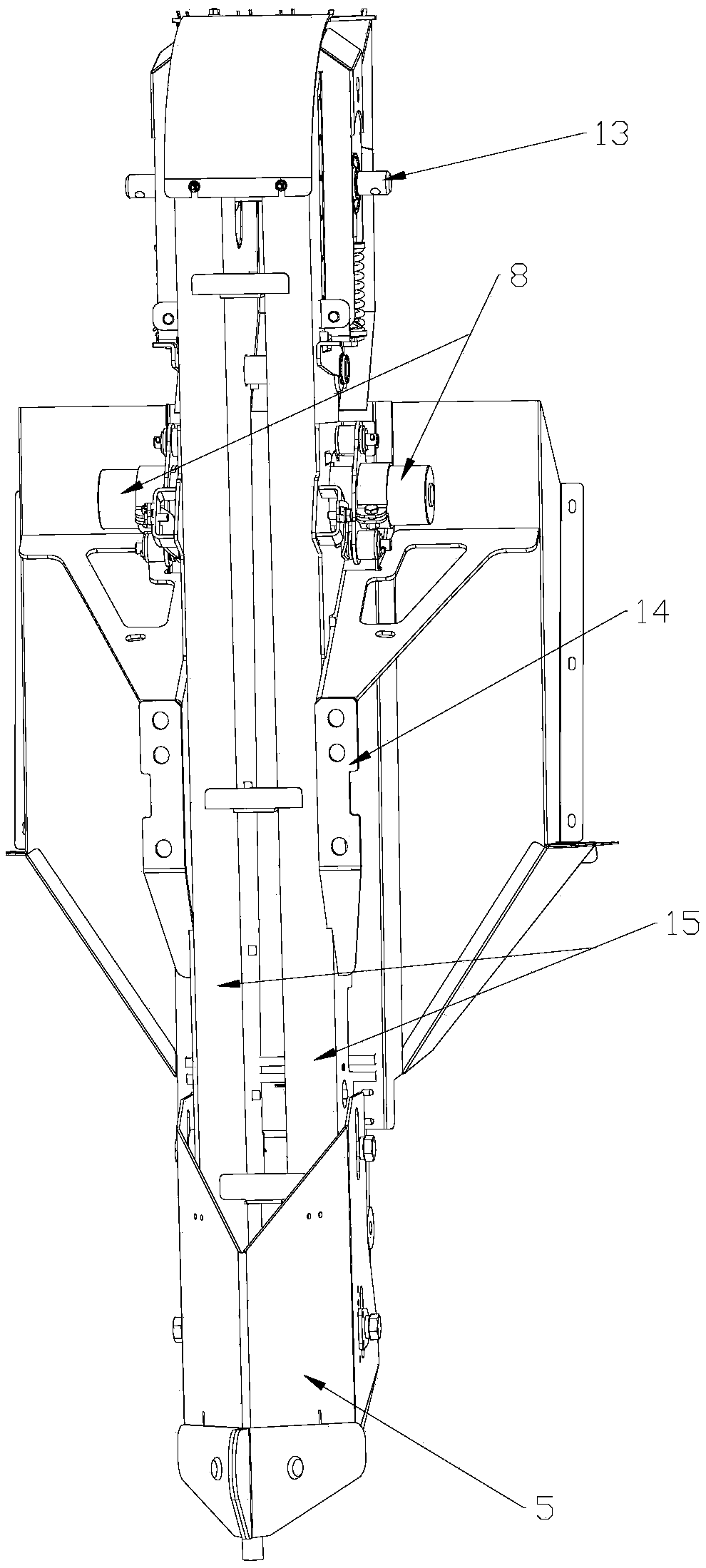 Seed cylinder assembly structure for miniature potato seeder