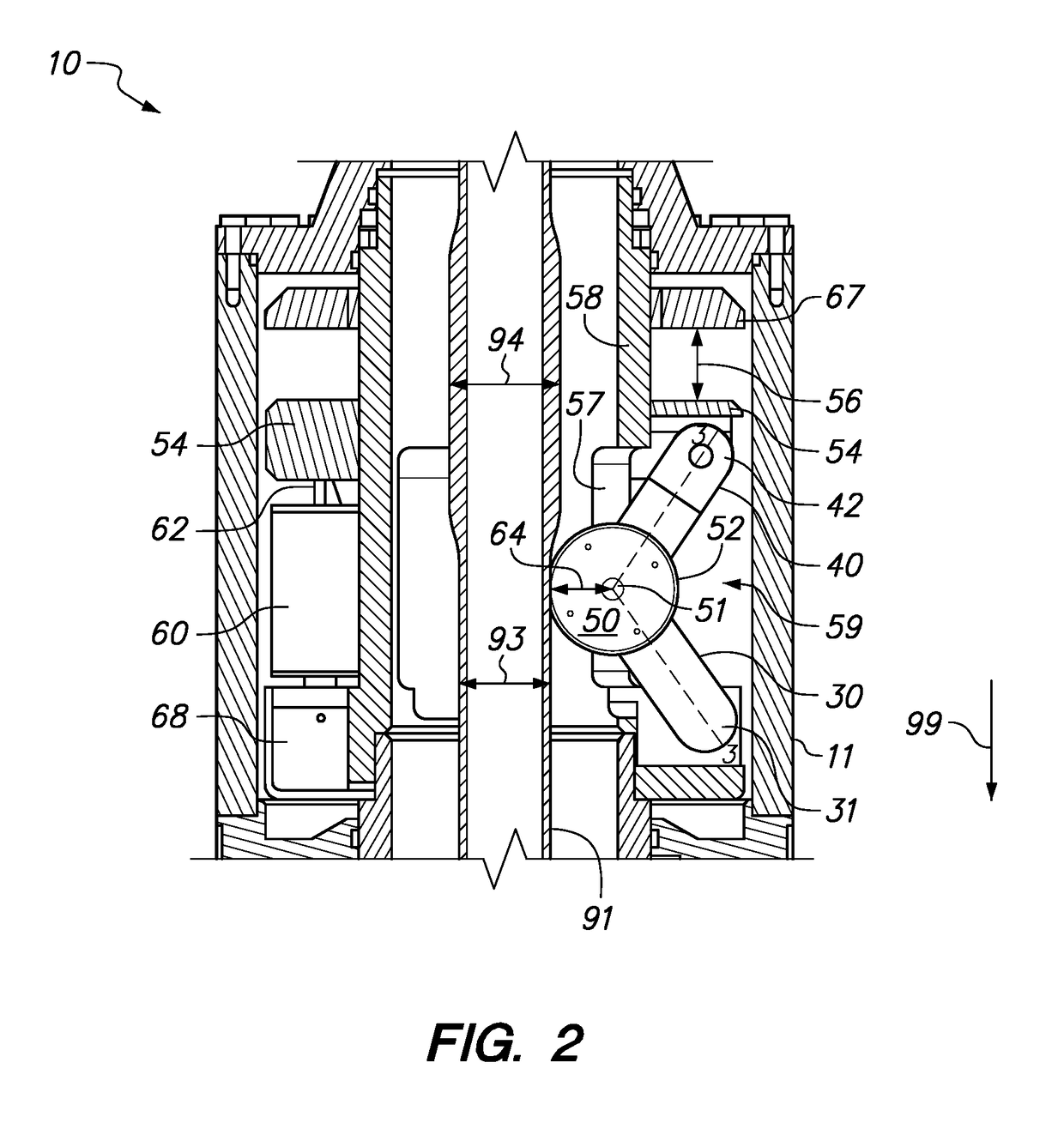 Apparatus for measuring a tubular string as it is lowered into a borehole and method