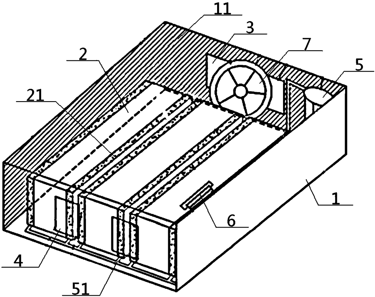 Battery assembly with constant operating temperature