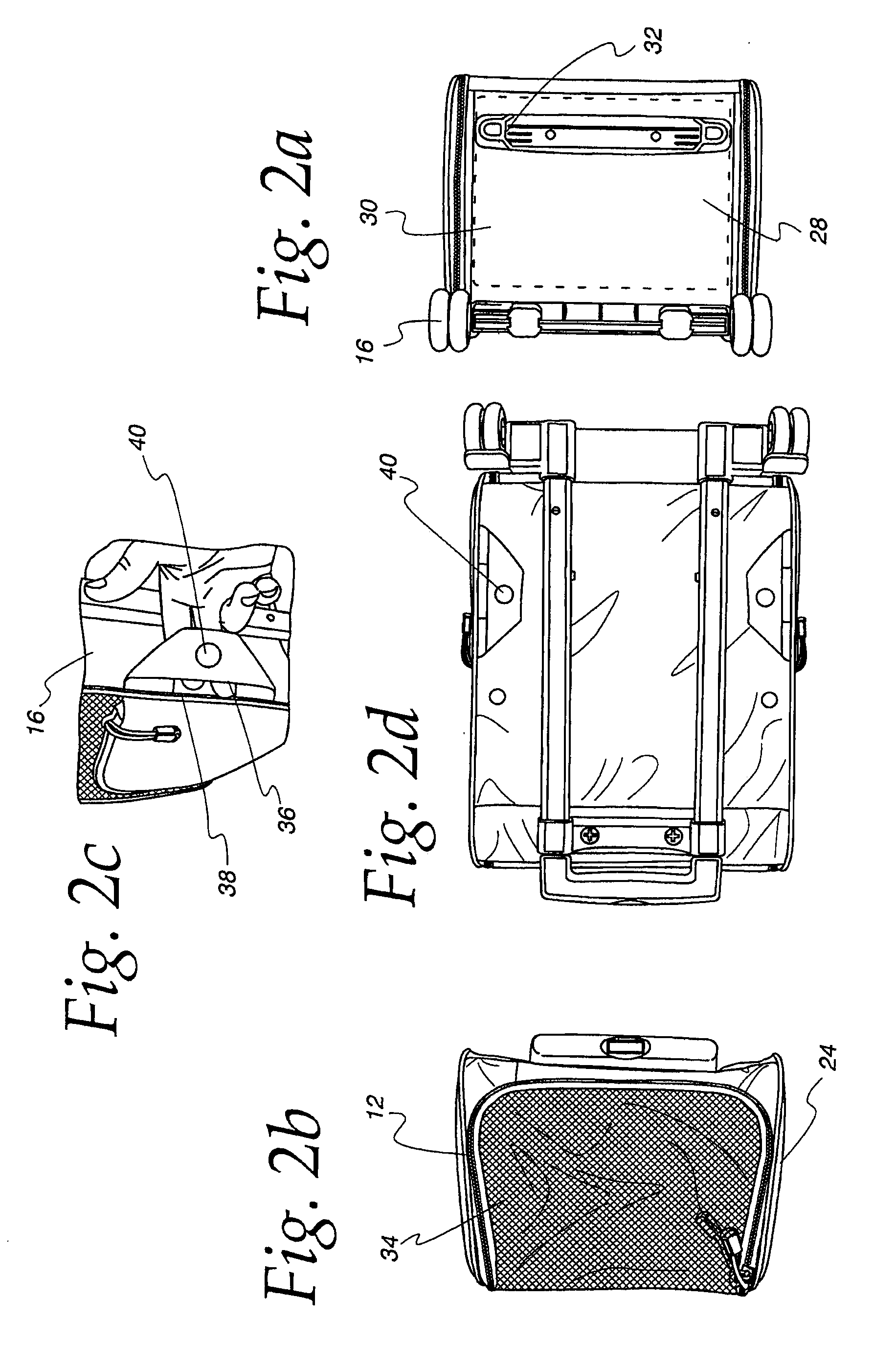 Foldable carrying device