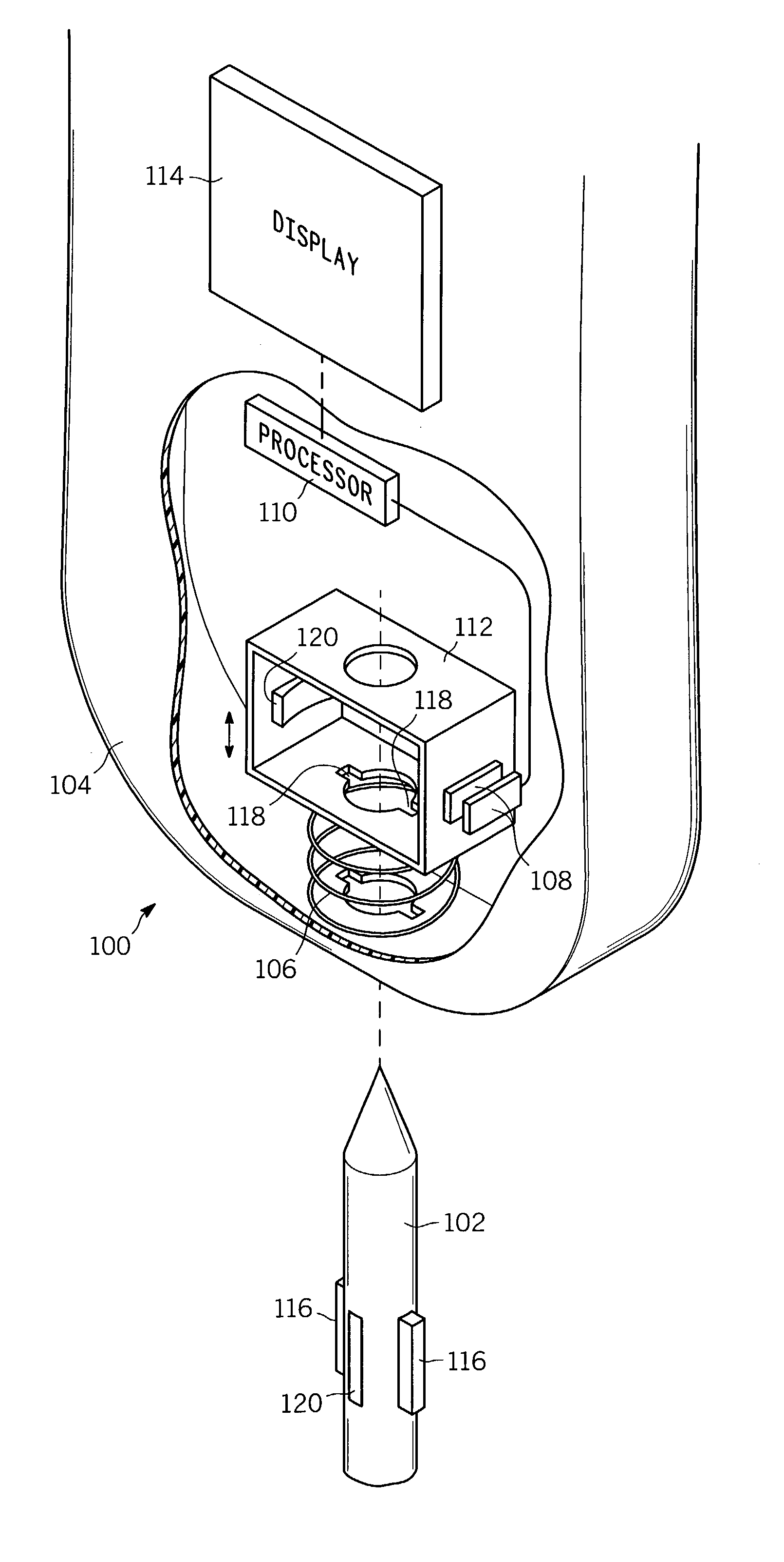 Proportional force input apparatus for an electronic device