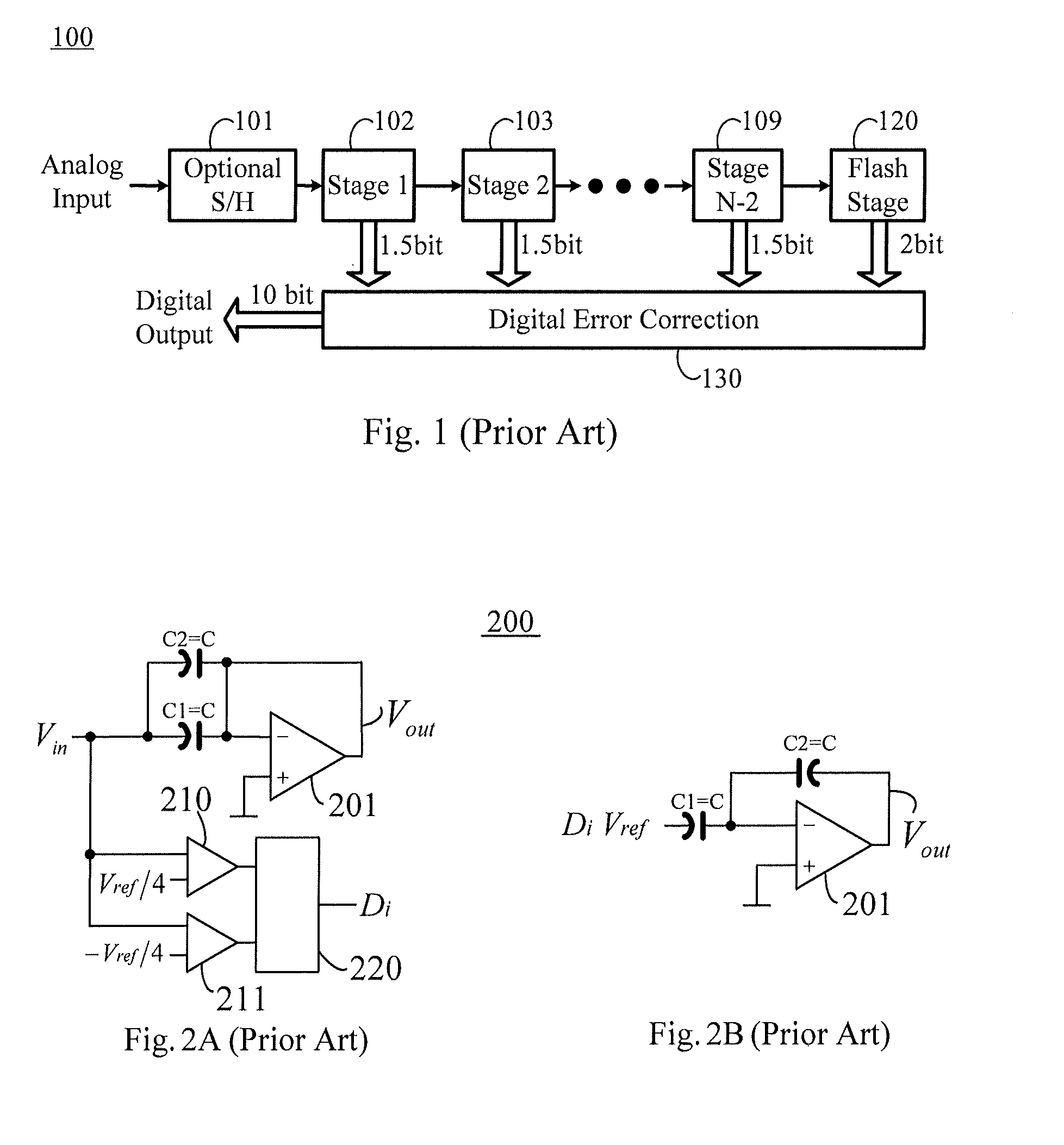 Pipelined analog-to-digital converter and sub-converter stage