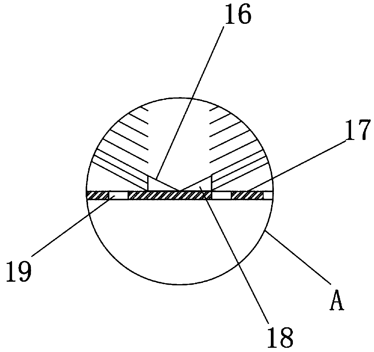 Straw stack conveying device for animal husbandry breeding