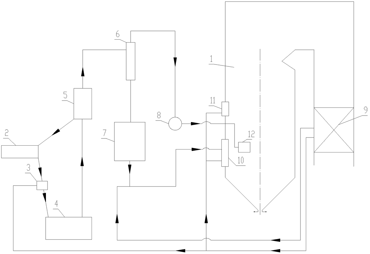 Tangential pulverized coal fired boiler and coal-fired power generation system