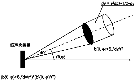 A transuterine fallopian tube ultrasound detection method, diagnostic instrument and transducer