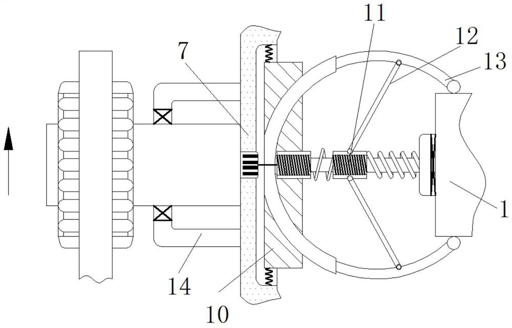 Building prefabricated component overturning device capable of avoiding gouges