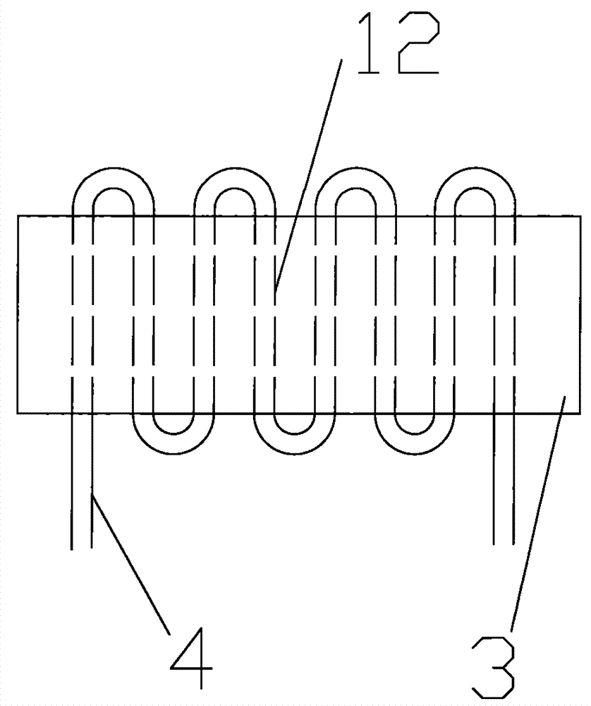 Cooling system for power device of ship