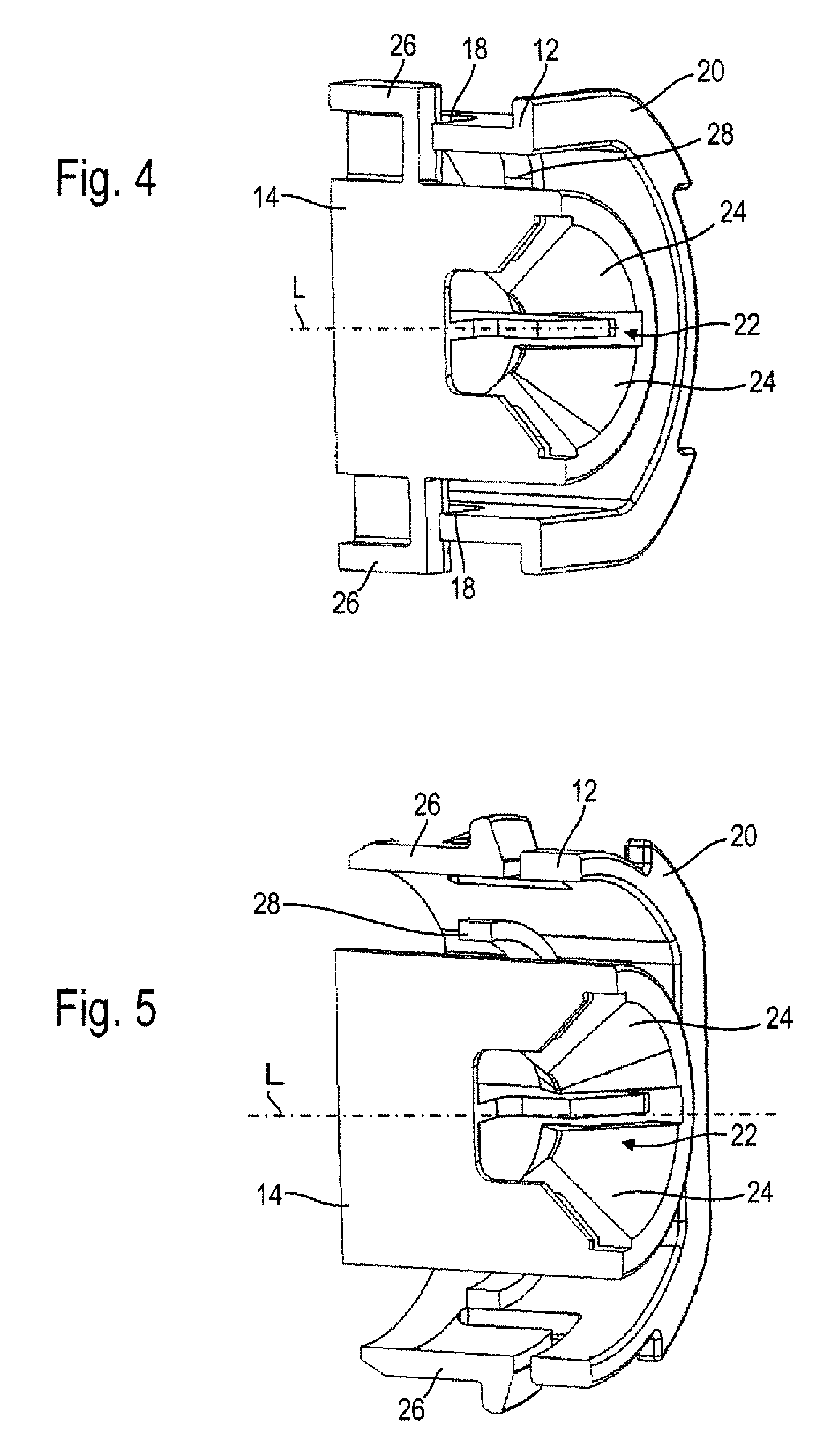 Adapter, assembly unit comprising an adapter as well as a method of installing such an assembly unit