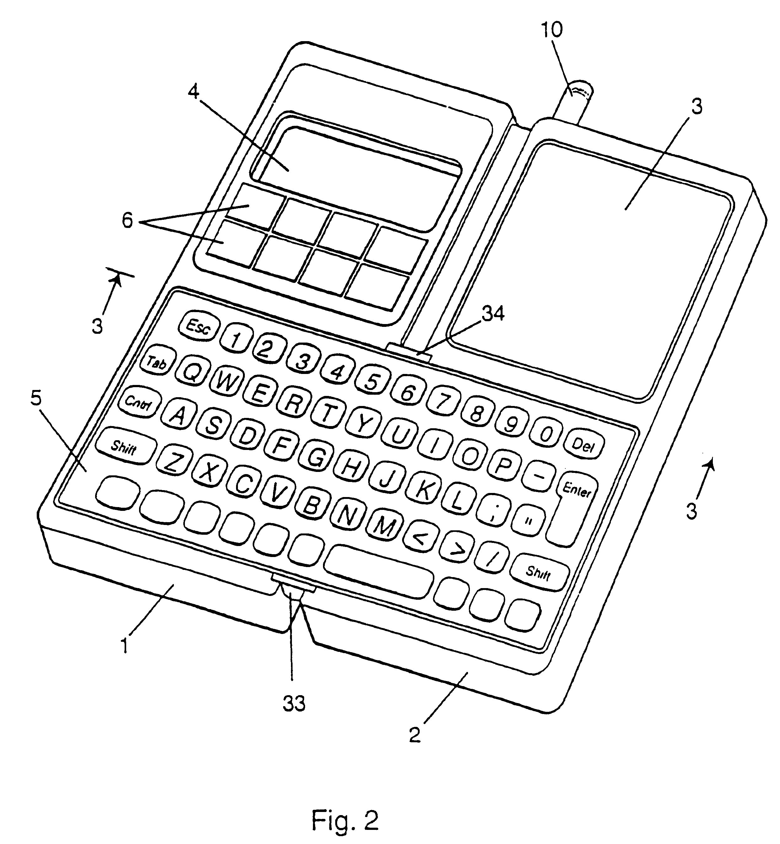 Hand-held computer and communications apparatus