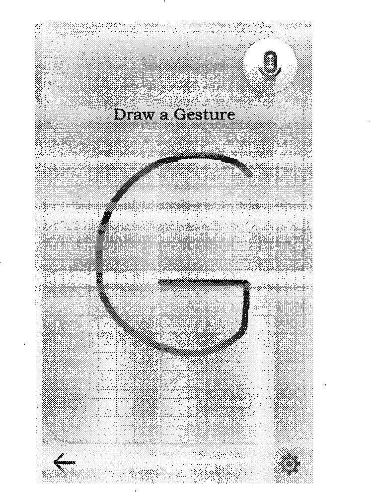 User terminal for displaying gesture-speech interaction unified interface and display method thereof