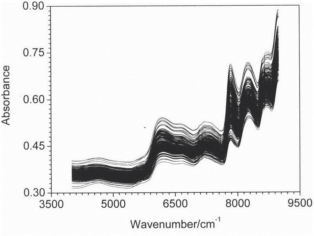 Near infrared spectrum variable selection method based on LASSO