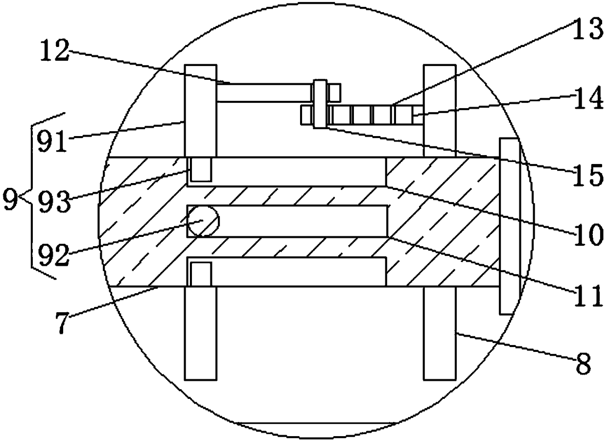 Carbon steel belt conveying support frame