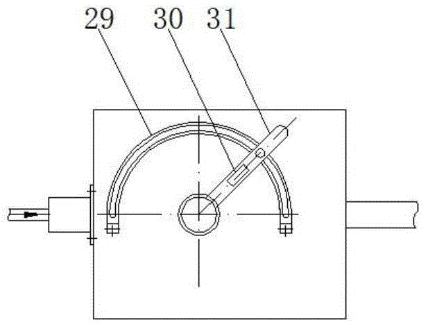 An air blast sandblasting erosion wear tester