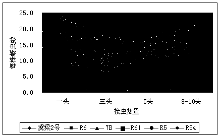 Method for breeding aphid-resistant sorghum