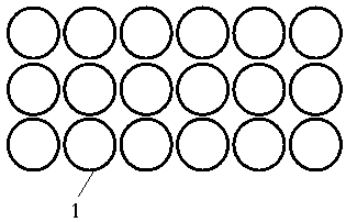 A kind of crosslinked nanoparticle film and preparation method and thin film optoelectronic device