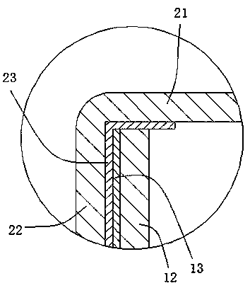 Hot-melt fully-sealed button cell shell and assembly process thereof
