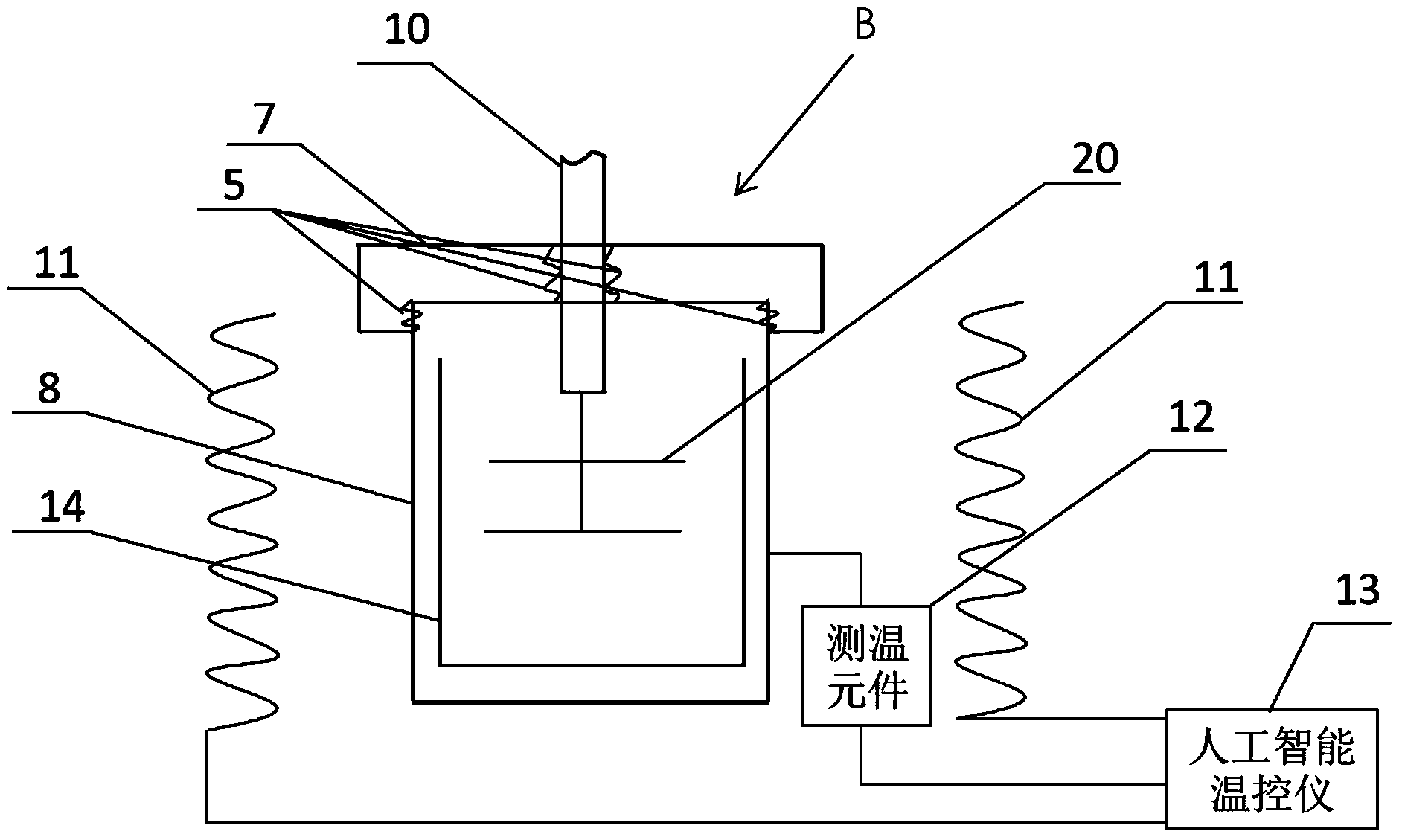 Rotary dynamic metal corrosion testing device and using method thereof