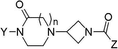 Oxopiperazine-azetidine amides and oxodiazepine-azetidine amides as monoacylglycerol lipase inhibitors