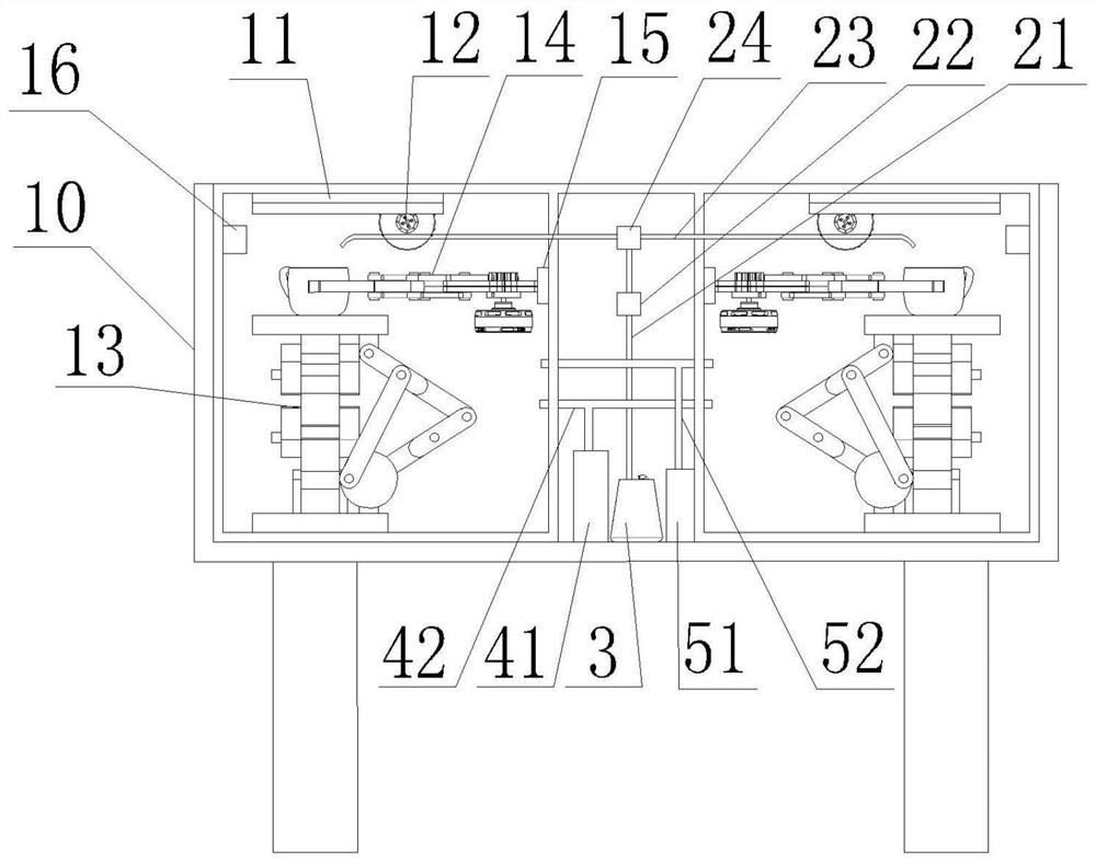 Hidden automatic tea making table