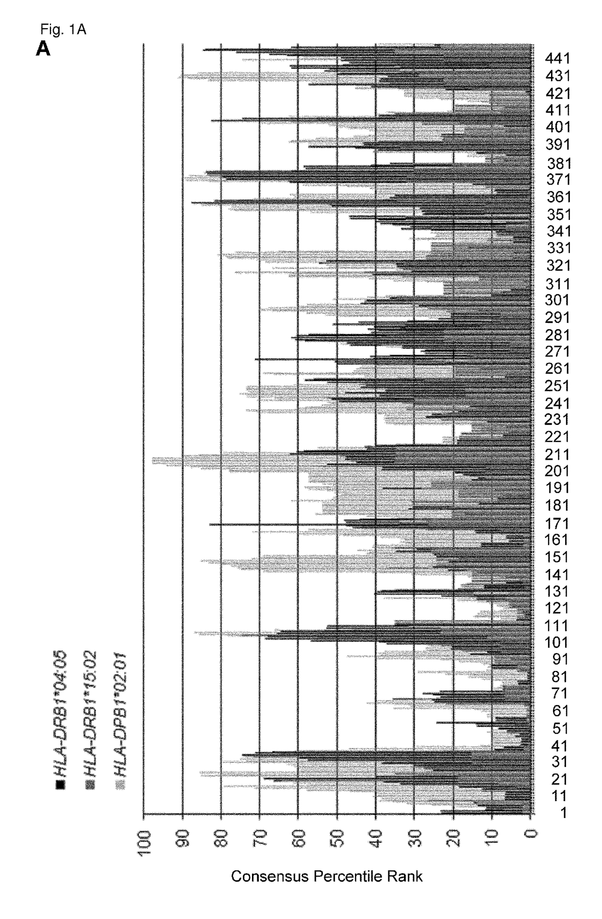 CDCA1 epitope peptides for Th1 cells and vaccines containing the same