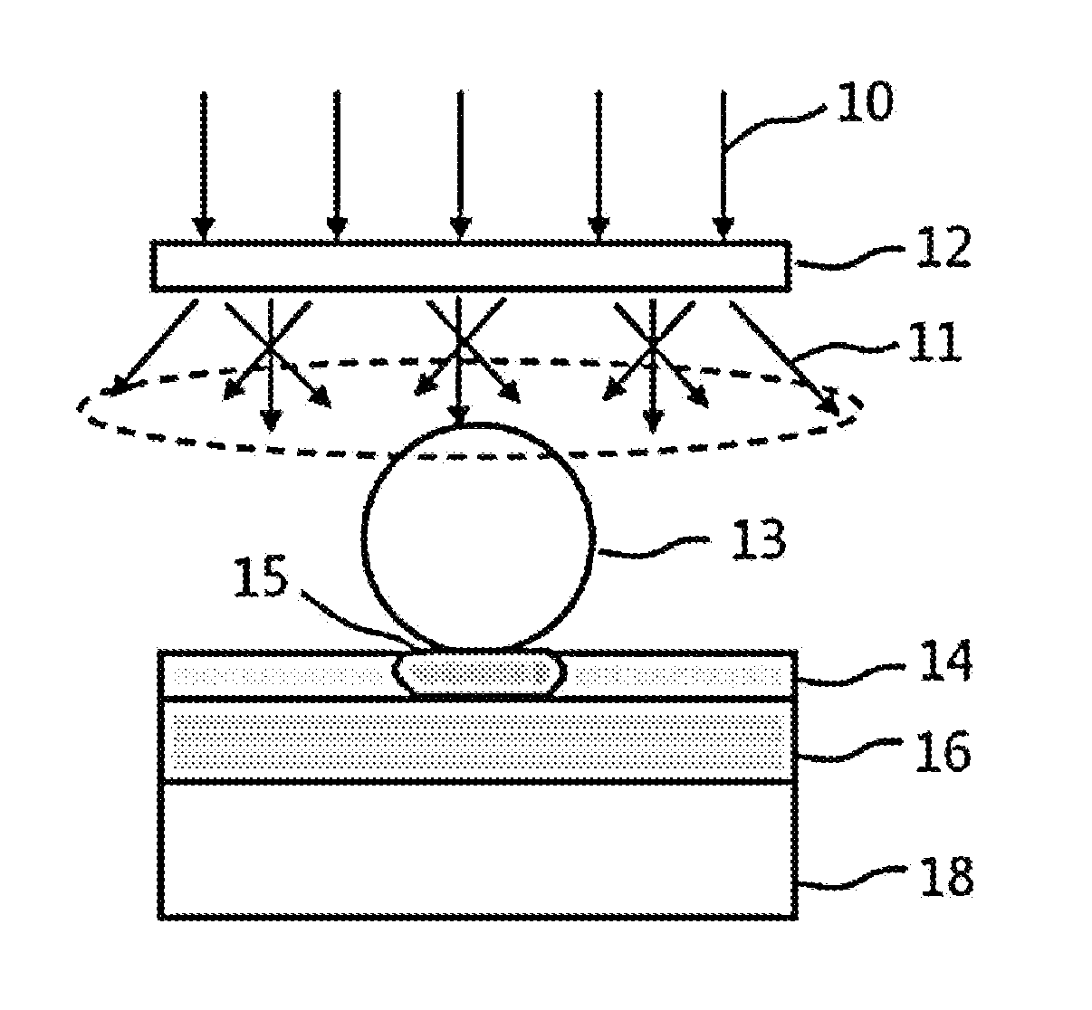 Method for fabricating nanoantenna array, nanoantenna array chip and structure for lithography