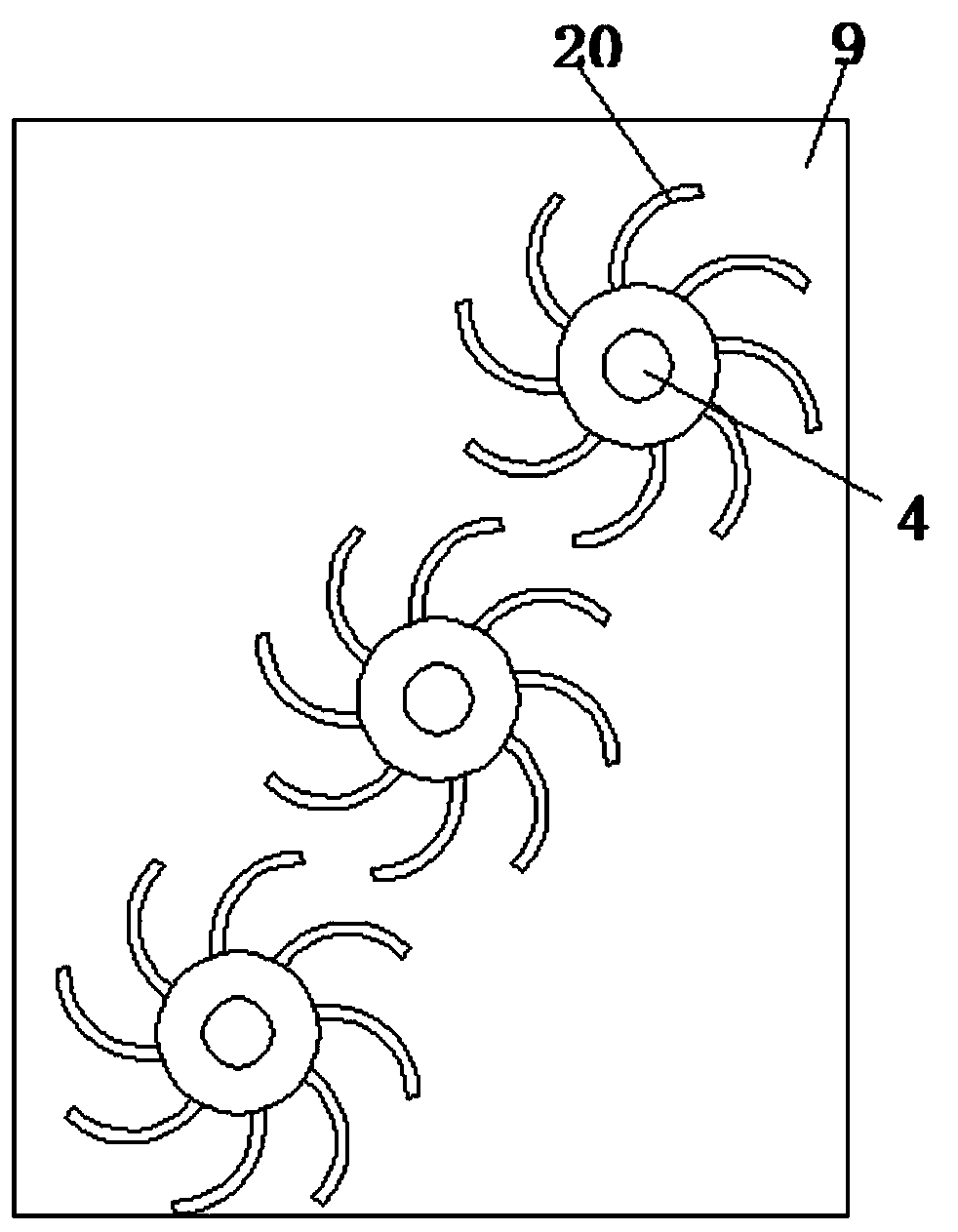 Fertilizer application and irrigation device for tea leaf planting