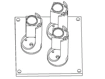 Real-time synchronous acquisition device for image type sky polarized light distribution modes