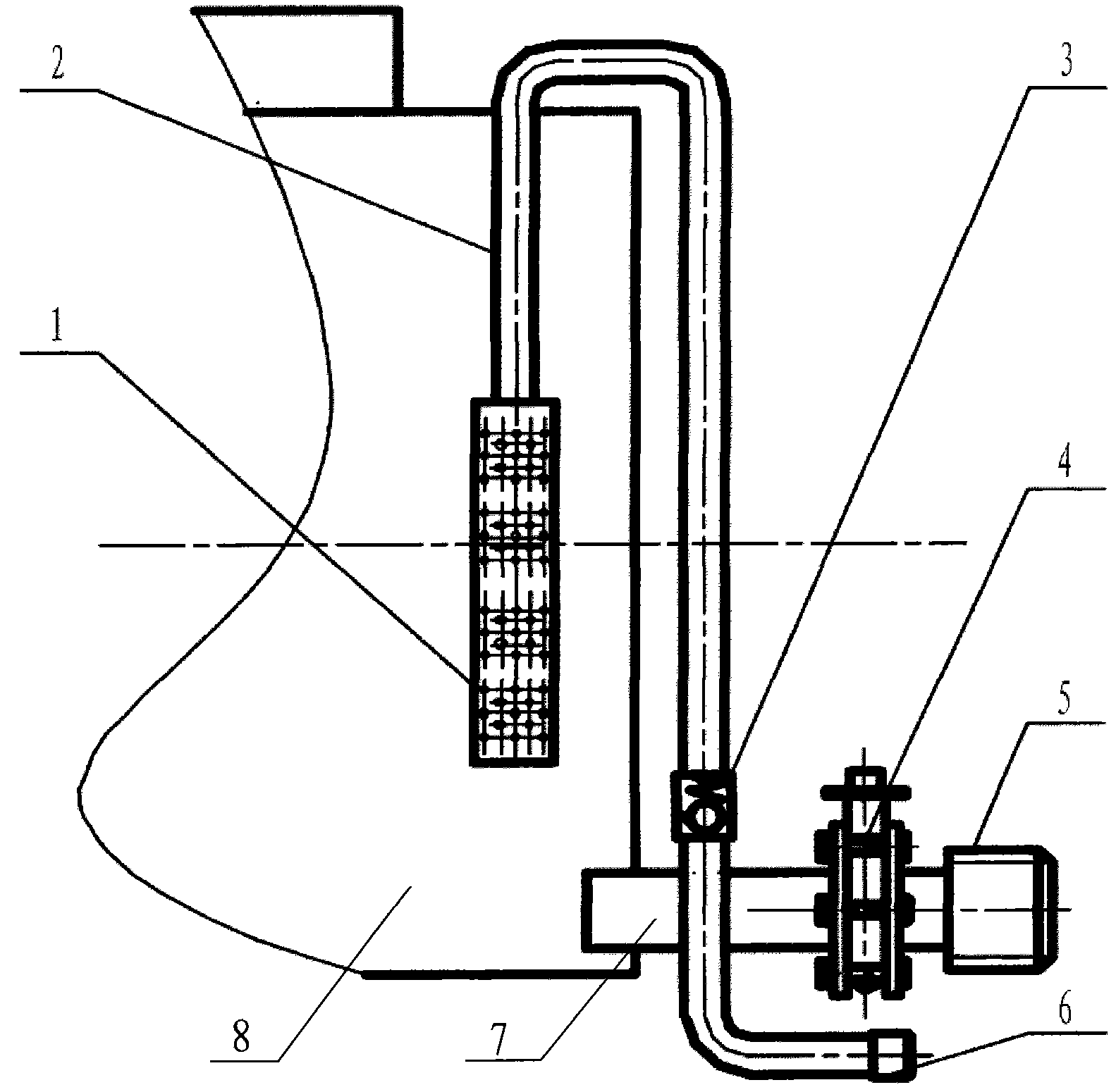 Tank container of multifunctional tank car special for oil field