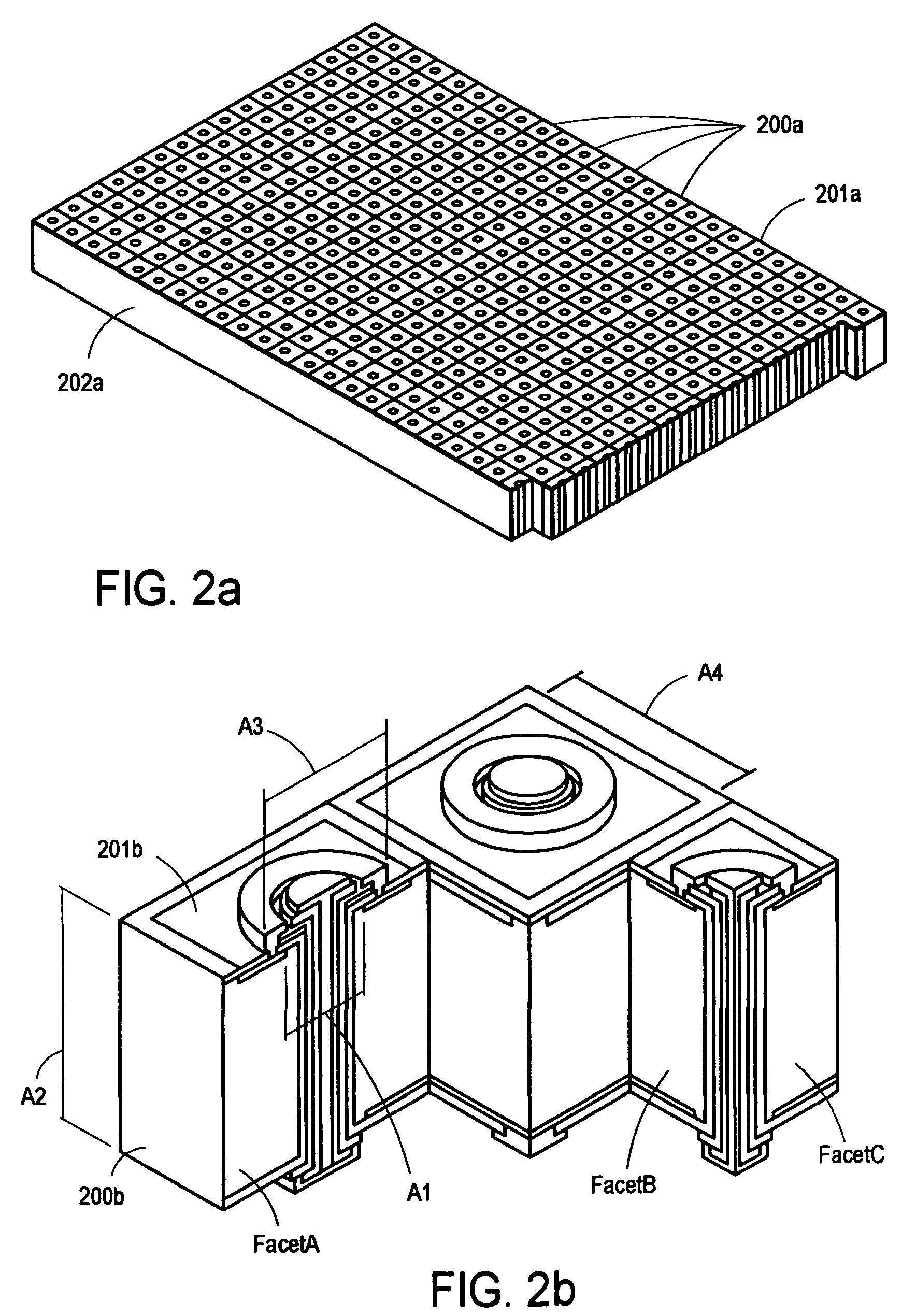 Front illuminated back side contact thin wafer detectors