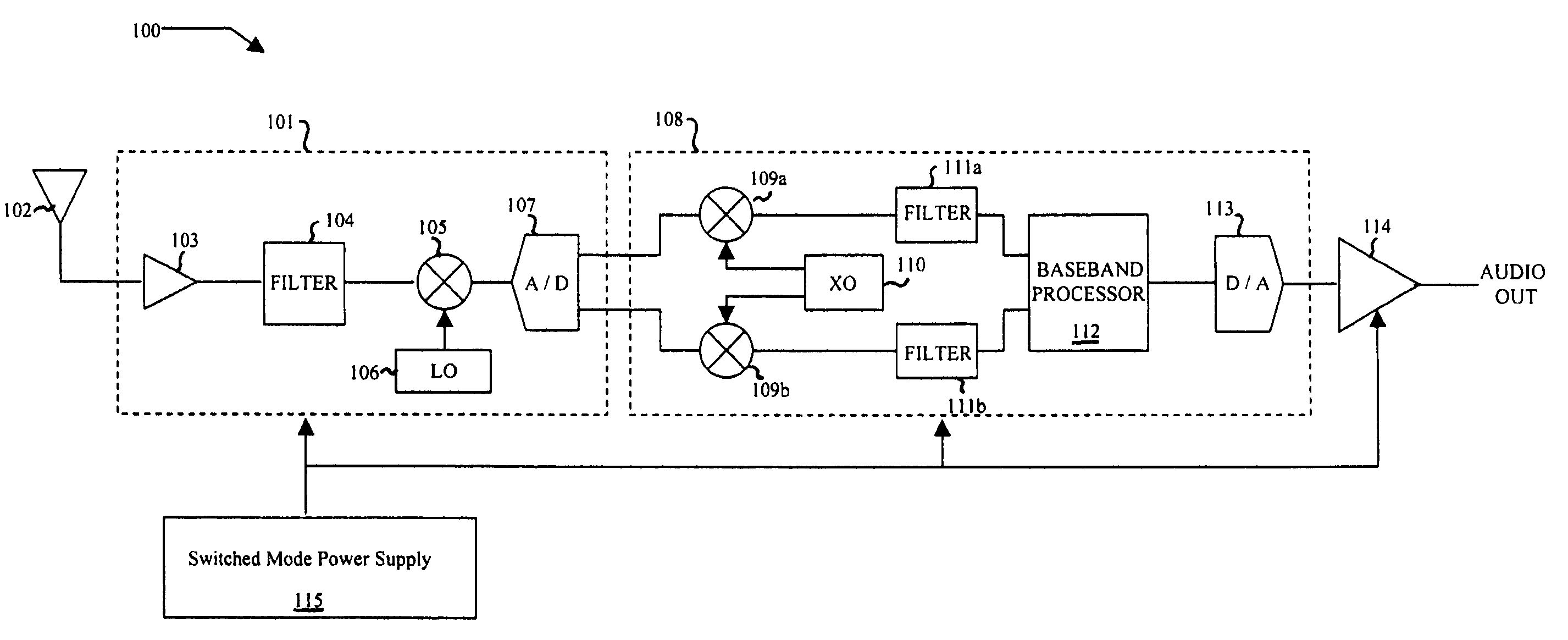 Circuits and methods for controlling switching noise in switched-mode circuits