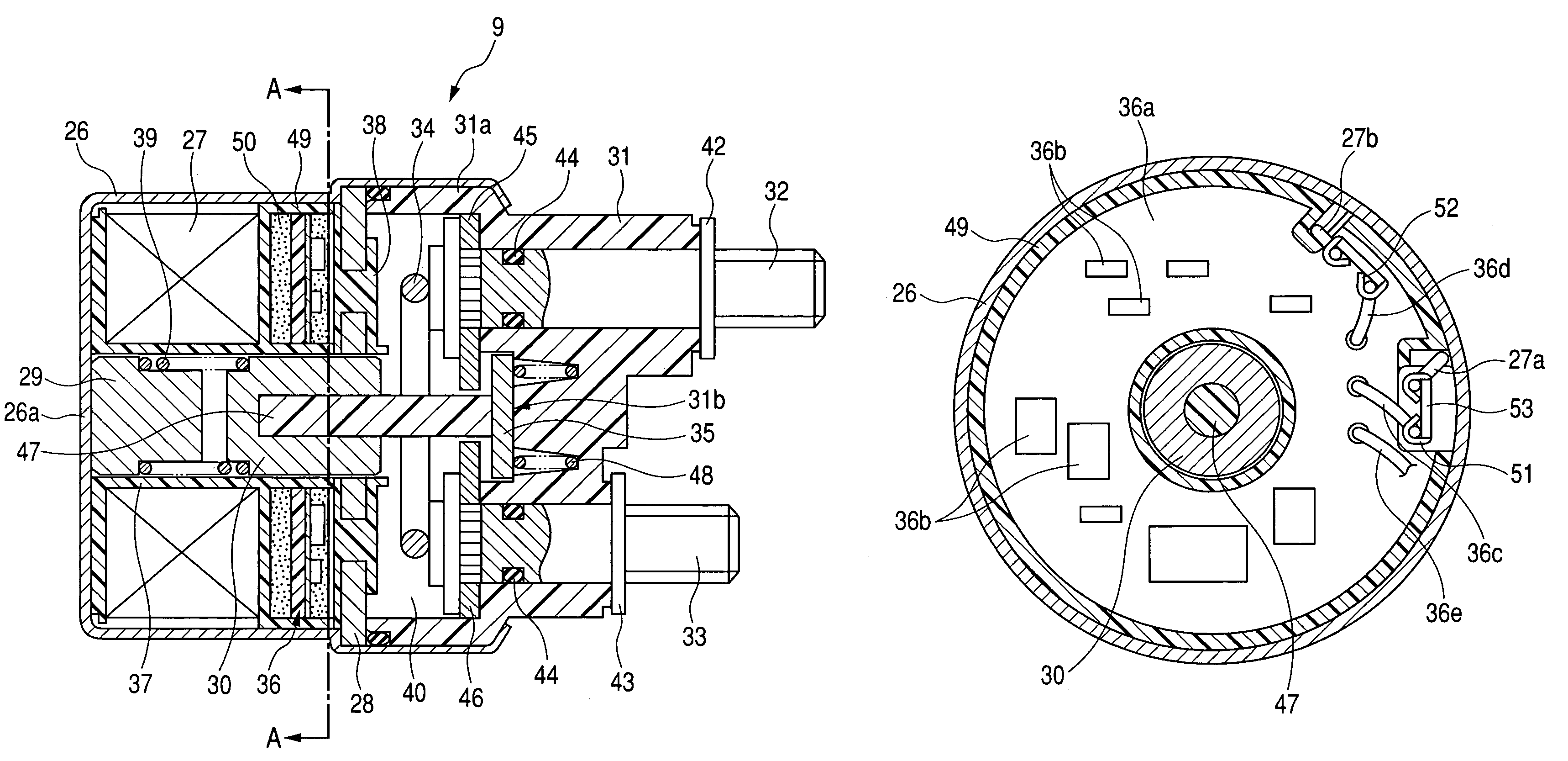 Electromagnetic switch equipped with built-in electronic control circuit