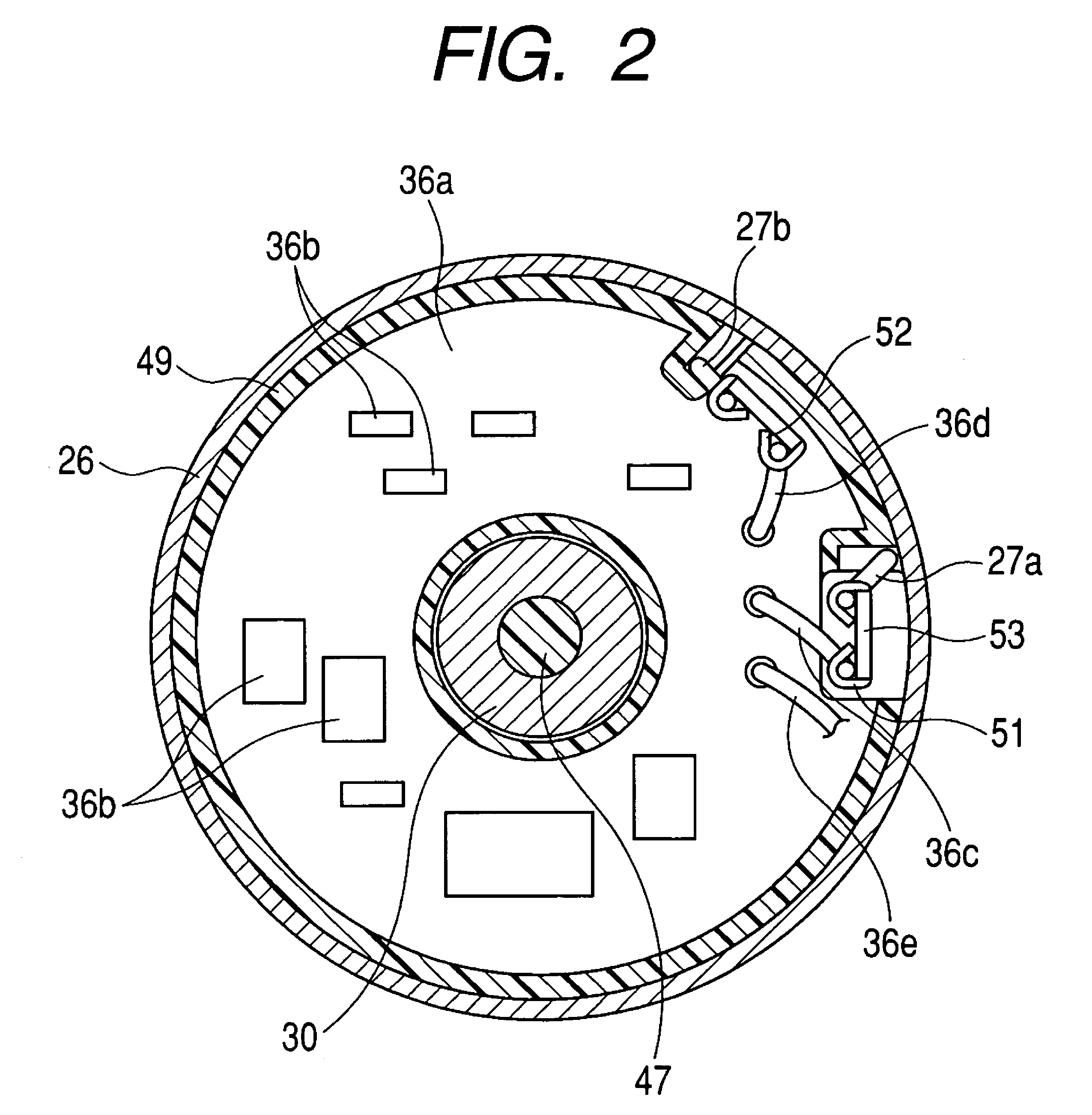 Electromagnetic switch equipped with built-in electronic control circuit